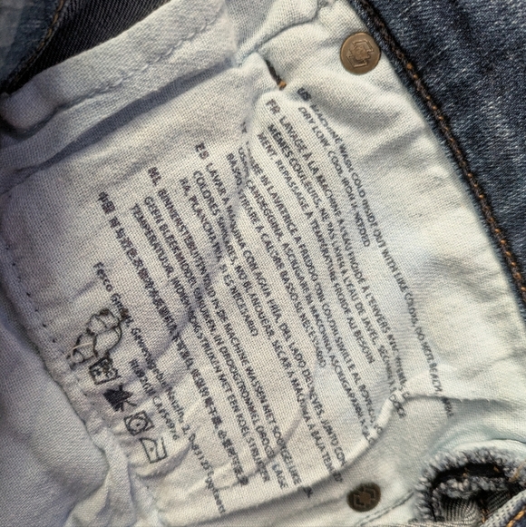 Fossil High Rise Skinny Mom Jeans Size 27 - Picture 11 of 11